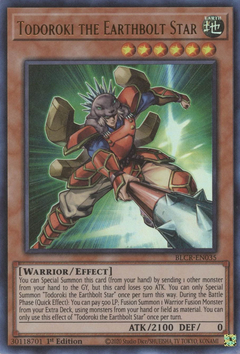 Todoroki the Earthbolt Star - BLCR-EN035 - Ultra Rare