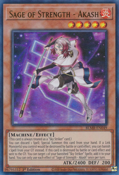 Sage of Strength - Akash - BLMR-EN049 - Ultra Rare