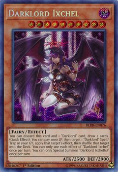 Darklord Ixchel - BLRR-EN076 - Secret Rare