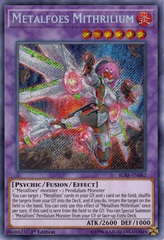 Metalfoes Mithrilium - BLRR-EN082 - Secret Rare