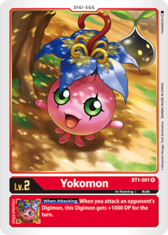 Yokomon - BT1-001 - Rare