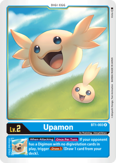 Upamon - BT1-003 - Rare