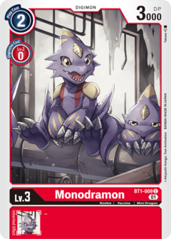 Monodramon - BT1-009 - Alternative Art