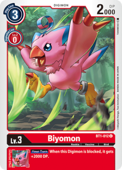 Biyomon - BT1-012 - Uncommon