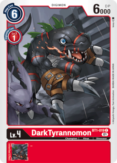 DarkTyrannomon - BT1-019 - Alternative Art