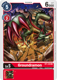 Groundramon - BT1-020 - Uncommon