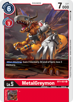 MetalGreymon - BT1-021 - Uncommon