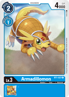 Armadillomon - BT1-027 - Common