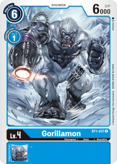 Gorillamon - BT1-037 - Common