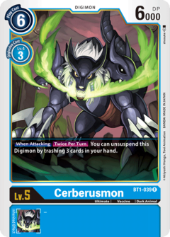 Cerberusmon - BT1-039 - Rare