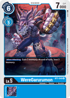 WereGarurumon - BT1-040 - Uncommon