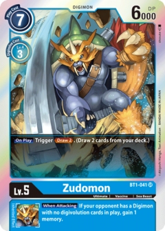 Zudomon - BT1-041 - Super Rare