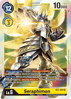 Seraphimon - BT1-063 - Super Rare