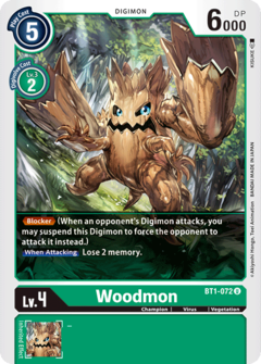 Woodmon - BT1-072 - Uncommon