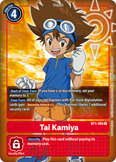 Tai Kamiya (Alternate Art) - BT1-085 - Rare