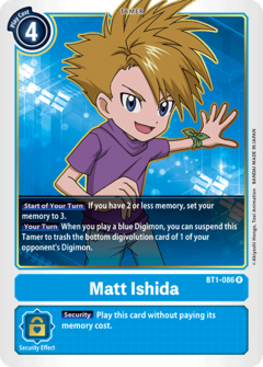 Matt Ishida - BT1-086 - Rare