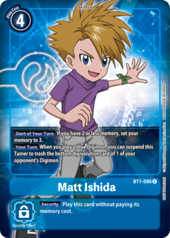 Matt Ishida (Alternate Art) - BT1-086 - Rare