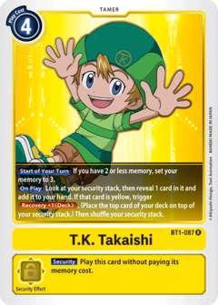 T.K. Takaishi - BT1-087 - Rare