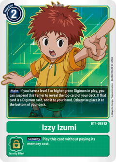 Izzy Izumi - BT1-088 - Rare