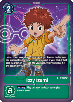 Izzy Izumi (Alternate Art) - BT1-088 - Rare