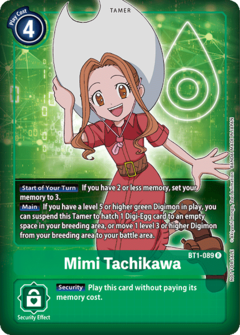 Mimi Tachikawa (Alternate Art) - BT1-089 - Rare