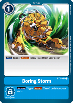 Boring Storm - BT1-097 - Common