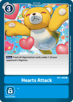 Hearts Attack - BT1-099 - Common