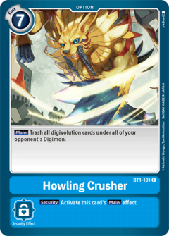 Howling Crusher - BT1-101 - Common