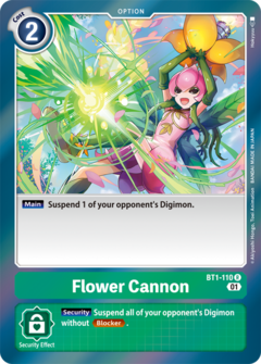 Flower Cannon - BT1-110 - Alternative Art