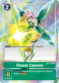 Flower Cannon (Alternate Art) - BT1-110 - Rare