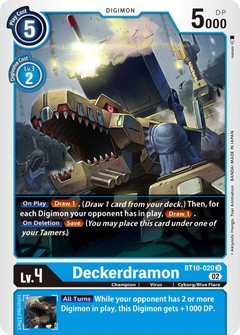 Deckerdramon - BT10-020 - Uncommon