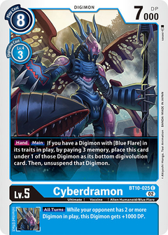 Cyberdramon - BT10-025 - Common