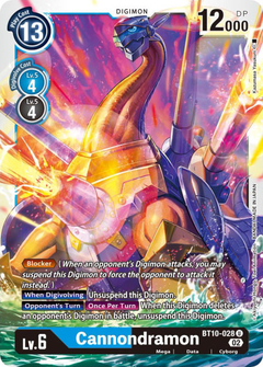 Cannondramon - BT10-028 - Uncommon
