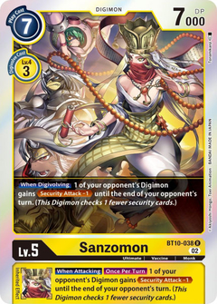 Sanzomon - BT10-038 - Rare