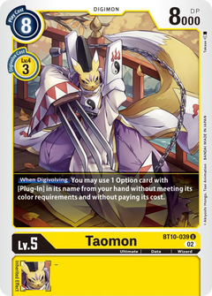 Taomon - BT10-039 - Uncommon