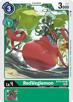 RedVegiemon - BT10-047 - Common