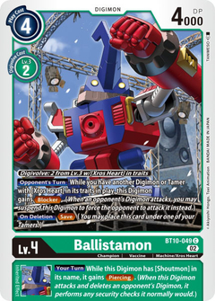 Ballistamon - BT10-049 - Common