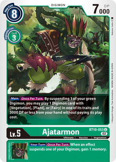 Ajatarmon - BT10-053 - Uncommon