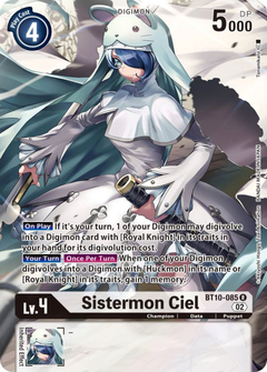 Sistermon Ciel (Alternate Art) - BT10-085 - Rare