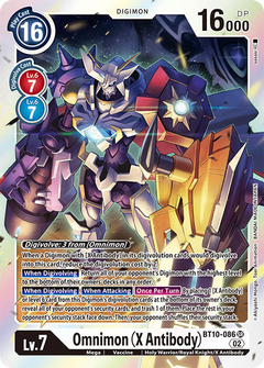 Omnimon (X Antibody) - BT10-086 - Super Rare