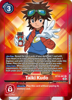 Taiki Kudo - BT10-087 - Box Topper