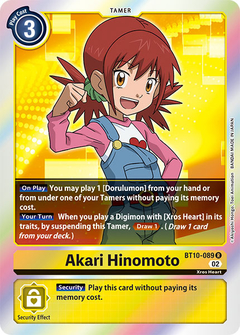 Akari Hinomoto - BT10-089 - Rare