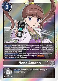 Nene Amano - BT10-092 - Rare