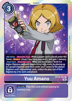 Yuu Amano - BT10-093 - Rare