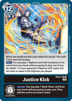 Justice Kick - BT10-106 - Common