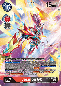 Jesmon GX (Alternate Art) - BT10-112 - Secret Rare