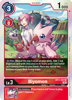 Biyomon - BT11-007 - Rare