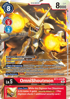 OmniShoutmon - BT11-015 - Rare