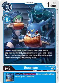 Veemon - BT11-023 - Uncommon