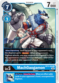 MachGaogamon - BT11-028 - Uncommon